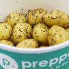 Seasoned Mini Potatoes In A Bowl
