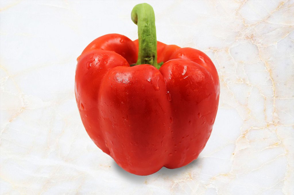 A Red Bell Pepper